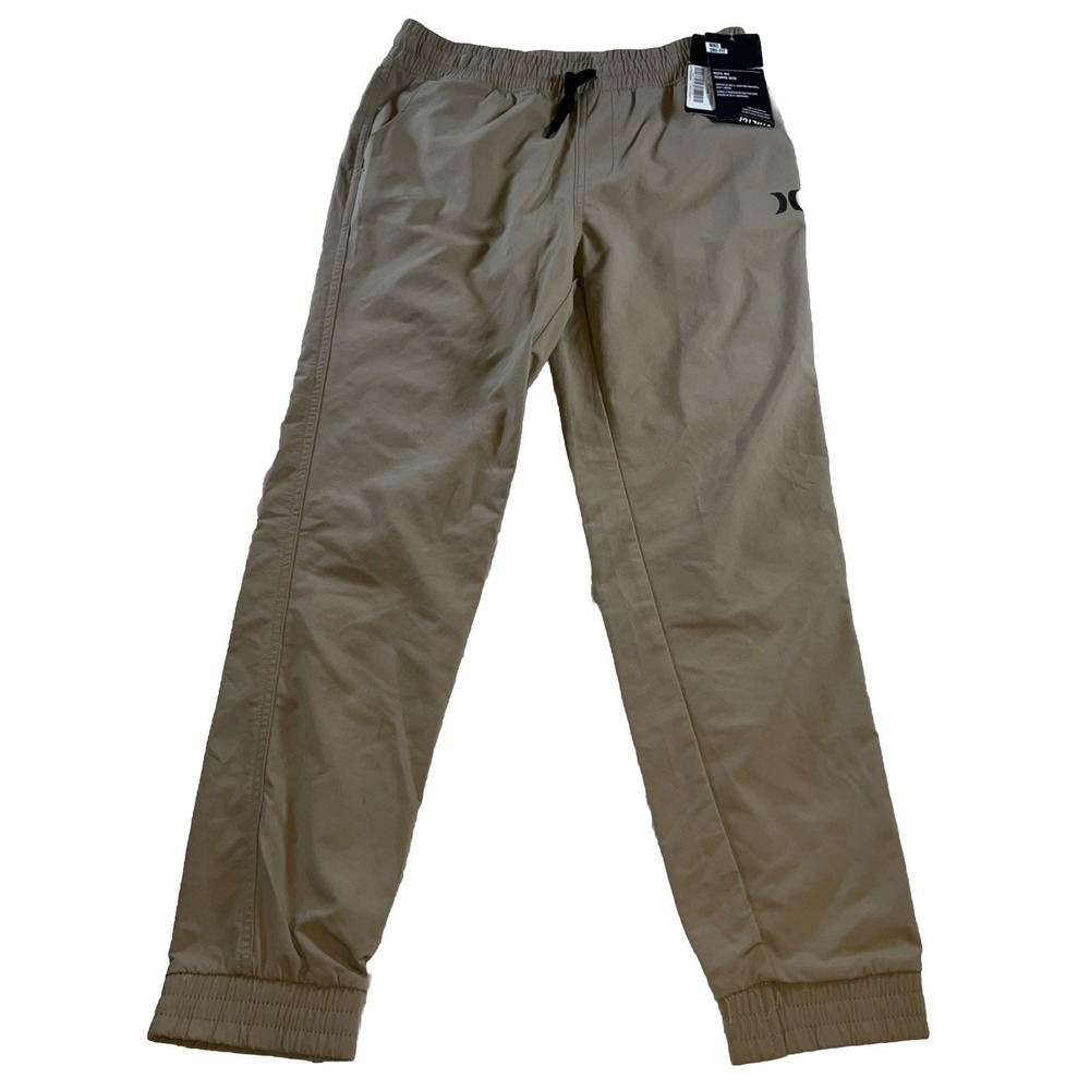 Hurley‎ Nike Dri Fit Boys Jogger Pants Size M Hurley Khaki NWT